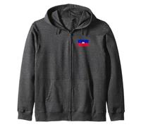 Drapeau HAÏTI Port-AU-Prince Sweat à Capuche