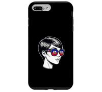 Drapeau Haïti pour Femme Voyage Vacances Fierté Nationale Coque pour iPhone 7 Plus/8 Plus