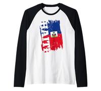 Drapeau haïtien des Caraïbes, Drapeau haïtien fierté Manche Raglan