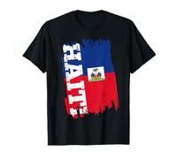 Drapeau haïtien des Caraïbes, drapeau haïtien fierté T-Shirt