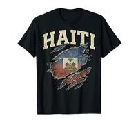 Drapeau Haïtien Haïtien Révolution 1804 Drapeau Haïtien Haïti T-Shirt