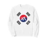 Drapeau Hapkido Corée du Sud Arts Martiaux Corée Sweatshirt