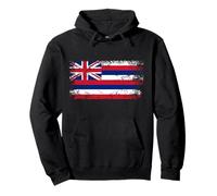 Drapeau hawaïen île hawaïenne Sweat à Capuche
