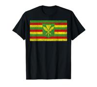 Drapeau hawaïen Kanaka Maoli T-Shirt Graphique avec Valeur