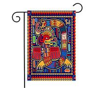 Drapeau Histoire Quetzalcoatl Sud Dragon Serpent Ornemental Motif Inca Conte Populaire Yucatan Serpentc Imprimé Bannière De Drapeaux, Pour Les Bureaux, Les Défilés, 30x45cm