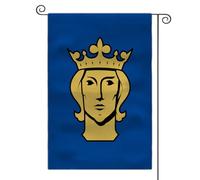 Drapeau historique des entités nordiques - Drapeau de jardin - Europe du Nord - Bannière CoA - Bannière d'extérieur (bannière de Saint-Erik)