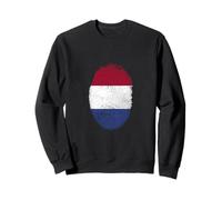 Drapeau Hollande des Pays-Bas Empreintes Digitales Hommes Femmes Enfants ADN Sweatshirt