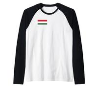 Drapeau Hongrois de la Hongrie Manche Raglan