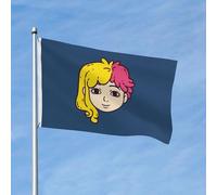 Drapeau Horoscope Du Gémeaux Grand Drapeau Couleurs Vives Imprimé Bannière, Pour Jardin, D'Intérieur, Balcon, 90x150cm