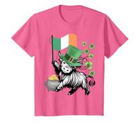 Drapeau Humoristique de la St. Patricks Highland Cow Irlande Drapeau génisse T-Shirt