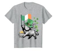 Drapeau Humoristique de la St. Patricks Highland Cow Irlande Drapeau génisse T-Shirt