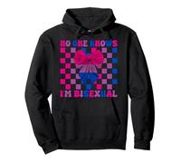 Drapeau humoristique « No One Knows I'm Bisexual Bi Pride » pour fille LGBTQ Sweat à Capuche