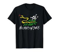 Drapeau Humoristique No Step on Snek Gadsden « Merica Patriot USA Meme » T-Shirt Graphique avec Valeur