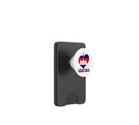 Drapeau « I Love Cambodia Proud Cambodian Pride » en Forme de cœur PopSockets PopWallet pour MagSafe