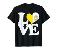 Drapeau « I Love Vatican » en Forme de cœur pour Voyage Patriotique T-Shirt
