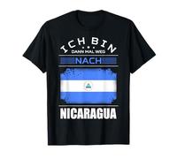 Drapeau « Ich Bin Dann Mal Weg nach Nicaragua » T-Shirt