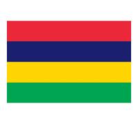 Drapeau Îles Maurice (15x10cm) - Sticker/Autocollant