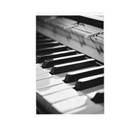 Drapeau image de piano 6 x 0,9 m double face avec œillets en laiton - Bannière de bienvenue saisonnière pour cour, porche, pelouse