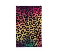 Drapeau imprimé léopard étoilé de 0,9 x 1,5 m, double face, ne se décolore pas, drapeau de jardin, drapeau de cour avec bannière extérieure en laiton pour décoration de cour, porche, pelouse