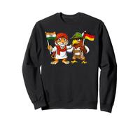 Drapeau Inde Allemagne Racines Indiennes Héritage Allemand Sweatshirt