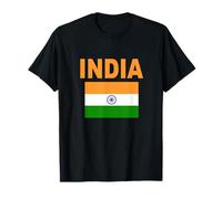 Drapeau Inde India Flag Drapeau Indien Homme Femme T-Shirt
