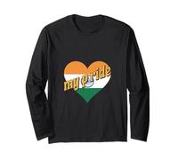 Drapeau Indien « I Love India » - Amant de l'Inde est ma fierté Manche Longue