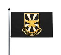Drapeau Insigne Distinctif D'Unité Du Commandement De L'Avenir De L'Armée Personnalisé Flag Weather Resistant Drapeau Pirate Pour Patio Home Intérieur 3X5Ft