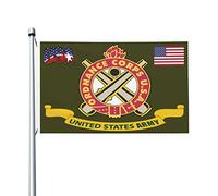 Drapeau Insigne du Corps d'Ordnance de l'Armée Drapeau De Jardin