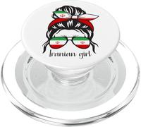 Drapeau Iranian Girl Iran Roots PopSockets PopGrip pour MagSafe
