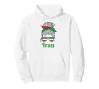 Drapeau iranien Libre Puissance Iranian Girl Liberté Sweat à Capuche