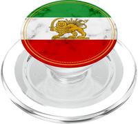Drapeau iranien, Lion du Soleil, Persan, Iran PopSockets PopGrip pour MagSafe