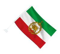 Drapeau Iranien Lions, Persian Flag, Drapeaux Iraniens Vintage Avec Mât Drapeau, Drapeaux Patriotiques Portables, Pour Musées, Passionnés D'histoire, Expatriés, Festivals Culturels