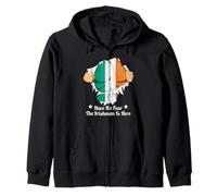 Drapeau Irlandais avec Super-héros « Have No Fear The Irishman is Here » Sweat à Capuche