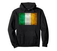 Drapeau Irlandais de l'Irlande dans Un Style Grungy Sweat à Capuche