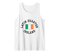 Drapeau Irlandais du Quartier Latin de l'Irlande pour Enfants, Hommes et Femmes Débardeur