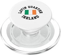 Drapeau Irlandais du Quartier Latin de l'Irlande pour Enfants, Hommes et Femmes PopSockets PopGrip pour MagSafe