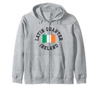 Drapeau Irlandais du Quartier Latin de l'Irlande pour Enfants, Hommes et Femmes Sweat à Capuche