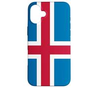 Drapeau islandais de l'Islande Coque pour iPhone 16 Plus