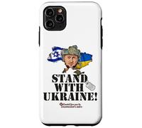 Drapeau Israël Selensky Stand with Ukraine Coque pour iPhone 11 Pro Max