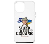 Drapeau Israël Selensky Stand with Ukraine Coque pour iPhone 12 Pro Max