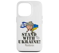 Drapeau Israël Selensky Stand with Ukraine Coque pour iPhone 13 Pro