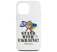 Drapeau Israël Selensky Stand with Ukraine Coque pour iPhone 13 Pro Max