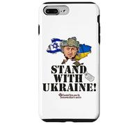 Drapeau Israël Selensky Stand with Ukraine Coque pour iPhone 7 Plus/8 Plus