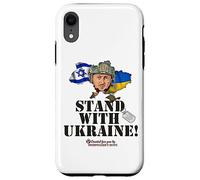 Drapeau Israël Selensky Stand with Ukraine Coque pour iPhone XR