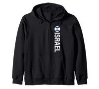 Drapeau Israël Vertical Sweat à Capuche