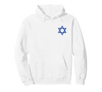 Drapeau israélien de l'étoile de David Bannière Israël Jérusalem Tel Aviv Sweat à Capuche