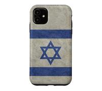 Drapeau israélien d'Israël Style Grungy Coque pour iPhone 11
