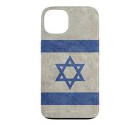 Drapeau israélien d'Israël Style Grungy Coque pour iPhone 13