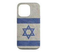 Drapeau israélien d'Israël Style Grungy Coque pour iPhone 13 Pro