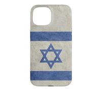 Drapeau israélien d'Israël Style Grungy Coque pour iPhone 15